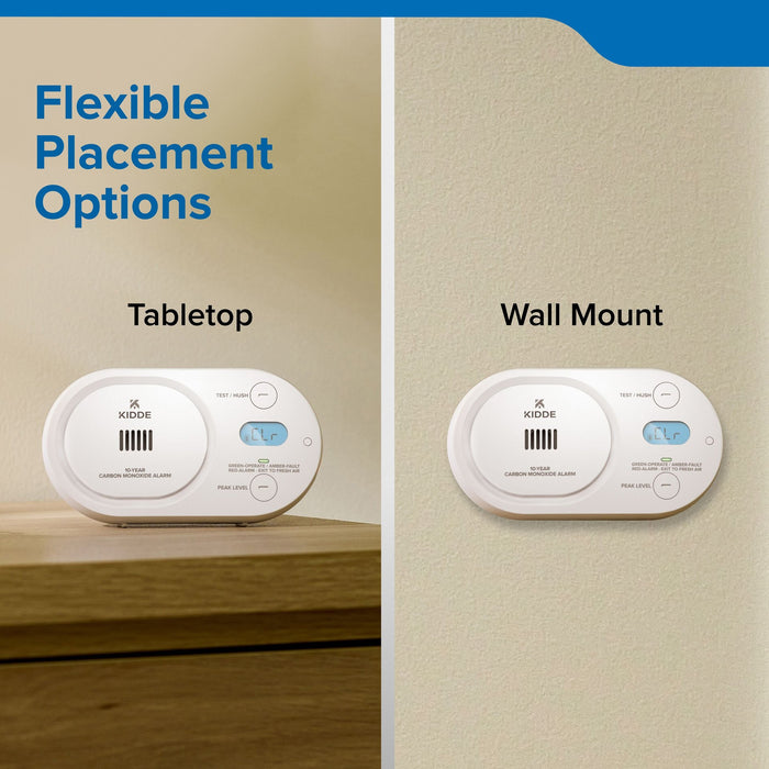 Kidde COBDL10 Carbon Monoxide Alarm With 10-Year Never-Replace Battery (21033780)