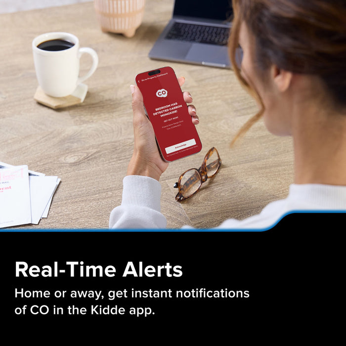 Kidde COPDW Smart Plug-In Carbon Monoxide Alarm With [2] AA Battery Backup (21033782)