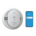 Kidde RGSDR-RW Smart Smoke Alarm With Ring App Alerts [2] AA Battery Backup (21033911)