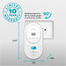 Kidde COPDLQW Smart Plug-In Carbon Monoxide Alarm With Indoor Air Quality Monitor With [2] AA Battery Backup (21033783)