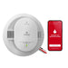 Kidde 20SAR-W Smart Wi-Fi Smoke Alarm Hardwired With [2] AA Backup Battery And Voice Alerts (21033278)
