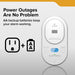 Kidde COPDLG Plug-In Explosive Gas And Carbon Monoxide Alarm With [2] AA Battery Backup (21033781)
