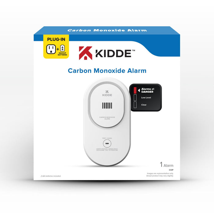 Kidde COP Plug-In Carbon Monoxide Alarm With [2] AA Battery Backup (21033777)