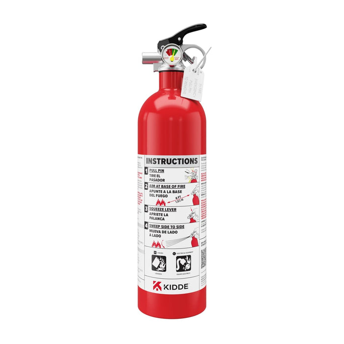 Kidde KD57-5BC Home Fire Extinguisher 5-B:C 2 Pound - Mini-MDV Disposable FF Red (21028232)