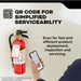 Kidde PRO-5MP-1 Pro 340 Fire Extinguisher 3-A:40-B:C 5.5 Pound With Metal Strap Bracket Rechargeable (21032143)