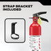 Kidde PRO-2.75BC-1 Pro 10 Fire Extinguisher 10-B:C 2.9 Pound With Metal Strap Bracket Rechargeable (21033041)