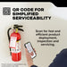 Kidde PRO-4MP-1 Pro 210 Fire Extinguisher 2-A:10-B:C 4 Pound With Wall Hook Rechargeable (21033044)