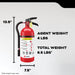 Kidde PRO-4MP-1 Pro 210 Fire Extinguisher 2-A:10-B:C 4 Pound With Wall Hook Rechargeable (21033044)