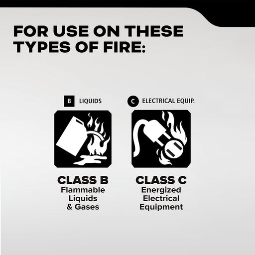 Kidde PRO-2.75BC-1 Pro 10 Fire Extinguisher 10-B:C 2.9 Pound With Metal Strap Bracket Rechargeable (21033041)