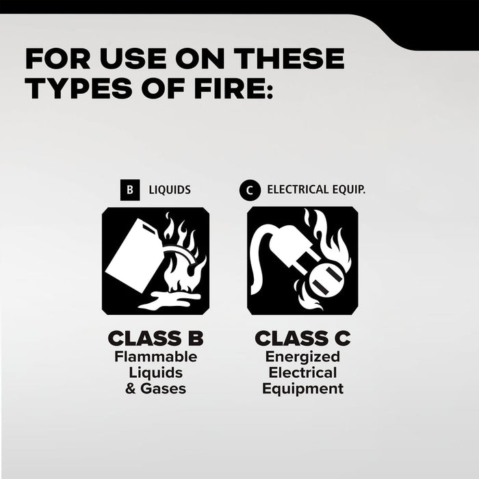 Kidde PRO-2.75BC-1 Pro 10 Fire Extinguisher 10-B:C 2.9 Pound With Metal Strap Bracket Rechargeable (21033041)