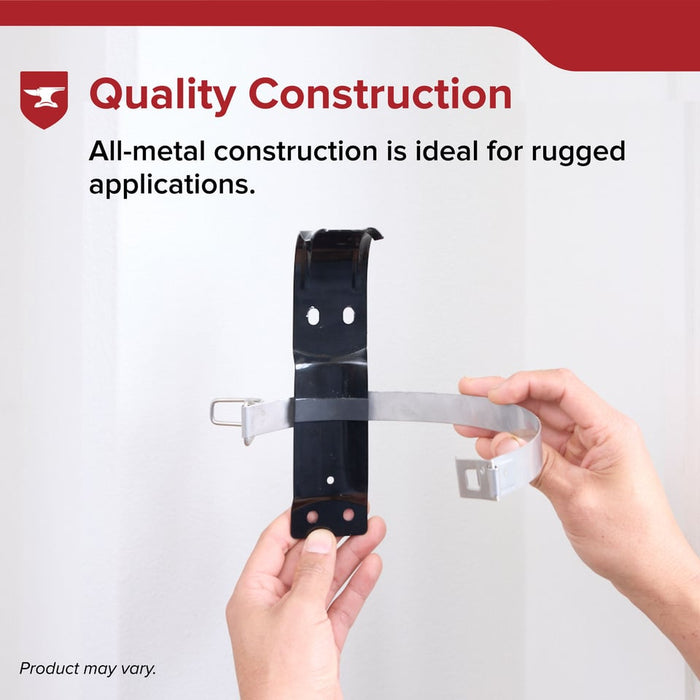 Kidde 896698R Metal Single Strap Mounting Bracket For Kidde Disposable 2.5 Pound Fits--Fireaway 5 466140|Fireaway 10 466141|Fireaway 110 466142 (896698R)