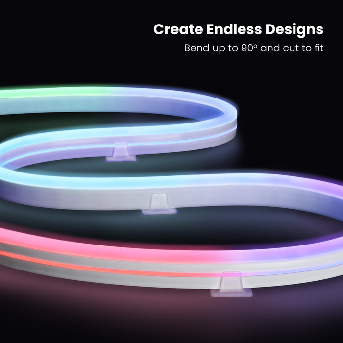 Feit Electric 10 Foot Smart Color Neon Flex Rope Light (NF10/CHASE/AG)