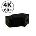 Pass and Seymour 4K HDMI Coupler Keystone Insert Black (WP124KBK)