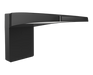 RAB LED Wall Pack Wattage/CCT Selectable 32W/24W/16W 3000K/4000K/5000K 120-277V 0-10V Dimming Cold Battery Backup Bronze (WPLEDM/EC)