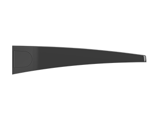 RAB LED Wall Pack Wattage/CCT Selectable 32W/24W/16W 3000K/4000K/5000K 120-277V 0-10V Dimming Bronze (WPLEDM)