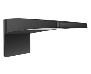 RAB LED Wall Pack Wattage/CCT Selectable 32W/24W/16W 3000K/4000K/5000K 120-277V 0-10V Dimming Bronze (WPLEDM)