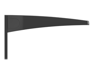 RAB LED Wall Pack Wattage/CCT Selectable 32W/24W/16W 3000K/4000K/5000K 120-277V 0-10V Dimming Bronze (WPLEDM)