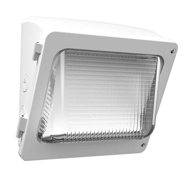 RAB WPX1 Premium LED Wall Pack Wattage/CCT Selectable 30W/20W/15W 3000K/4000K/5000K 120-277V 0-10V Photocell MVS Occupancy Sensor White (WPX1W/MVS)