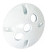 Southwire TOPAZ 3-Hole Round Weatherproof Cover-White (WRC350W)