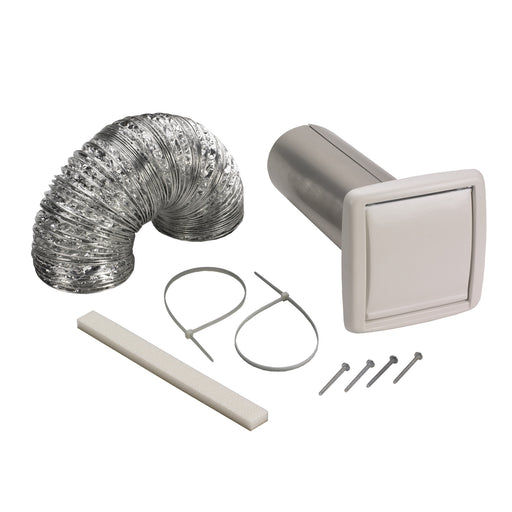 Broan-NuTone Wall Vent Kit 3 Inch Or 4 Inch Round Duct (WVK2A)