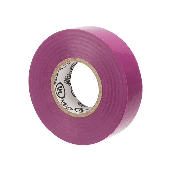 NSI Warrior Wrap 7 Mil Select Purpose Vinyl Electrical Tape Violet (WW-722-VT)