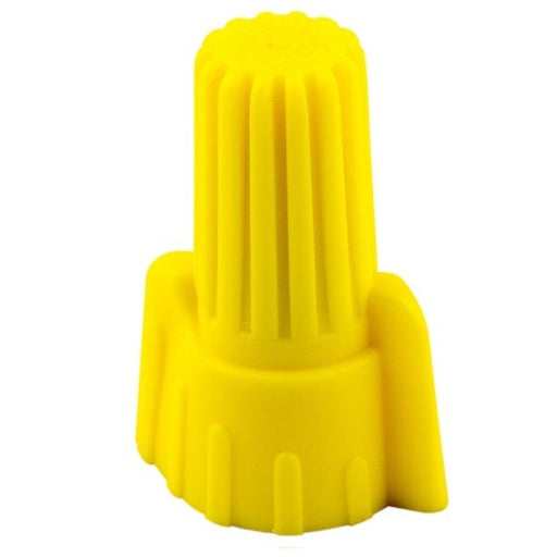 NSI Winged Yellow Easy Twist Wire Connector For 18-10 AWG Wire-100 Per Carton (WWC-YC)