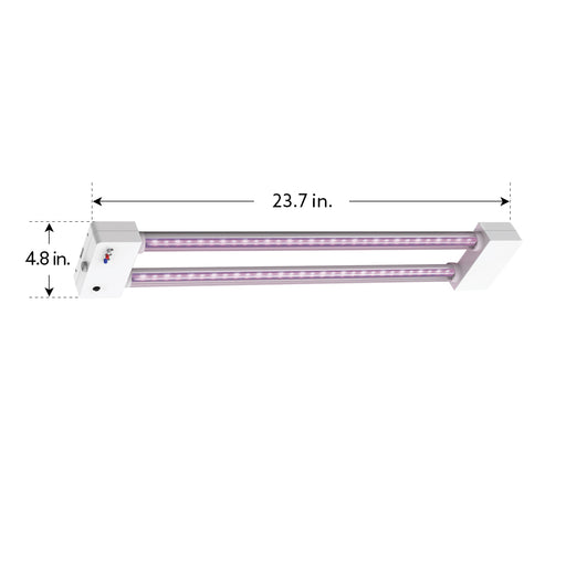 Feit Electric 24 Inch 19W Selectable Spectrum LED Grow Light (GLP24ADJS/19W/LED)