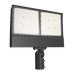 RAB LED Flood X17 Field Adjustable 450W/350W/250W 4000K With Slipfitter Mount Twist-Lock Photocell Bronze (X17PA450NSF/PCT)