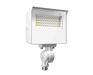 RAB X22 LED Flood Field Adjustable 20W/17W/13W/10W 3000K/4000K/5000K 7H6V Knuckle With Yoke Kit Photocell White (X22-20W)
