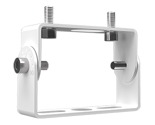 RAB X22 LED Flood Field Adjustable 80W/70W/60W/50W 3000K/4000K/5000K 7H6V Knuckle Mount With Trunnion Kit White (X22-80W)