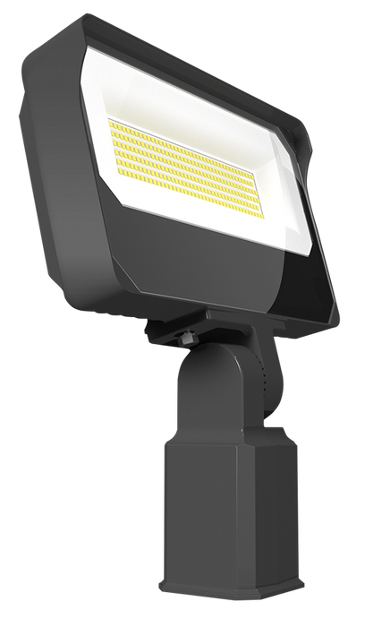 RAB LED Floodlight Wattage/CCT Selectable 90W/80W/70W 3000K/4000K/5000K Slip Fit Bronze 120-277V 0-10V Dimming (X34L)