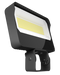 RAB LED Floodlight Wattage/CCT Selectable 160W/140W/120W 3000K/4000K/5000K Trunnion Bronze 120-277V 0-10V Dimming (X34XXLT)