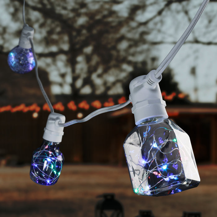 Feit Electric Red Green And Blue Bottle LED Fairy Light (FY/BOT/RGB/LED)