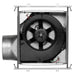 Broan-NuTone Ultra Series Single Speed Fan 80 CFM Energy Star Qualified (XB80)