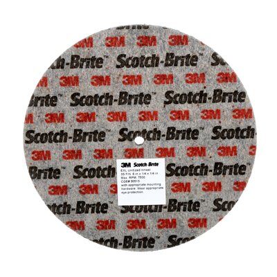 3M - 15833 Scotch-Brite EXL Unitized Wheel XL-UW 2S Fine 6 Inch X 1/4 Inch X 1/4 Inch (7100043083)