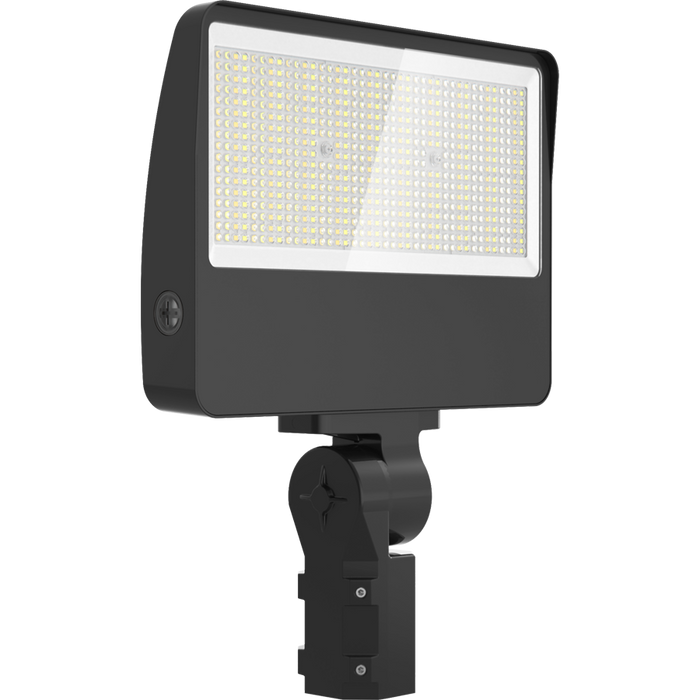 RAB XL22 LED Flood Wattage/CCT Selectable 150W/125W/100W/75W 3000K/4000K/5000K 7H X 6V | 6H X 6V | 5H X 5V Slipfitter And Trunnion Mounts Photocell (XL22-150)