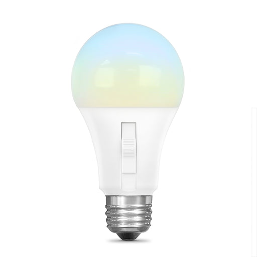 Feit Electric 16.5W [100W Equivalent] Adjustable White E26 Base Non-Dimmable Motion Sensor A21 LED Bulb CCT Selectable 2700K/3000K/3500K/4000K/5000K (OM100/5CCTCA/MM/LEDI)