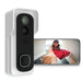 Feit Electric Wired Or Battery-Powered Smart Wi-Fi Video Doorbell Camera With Motion Detection And Two-Way Audio (CAM/DOOR/WIFI/BATG2)