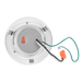 NICOR Recessed LED Gimbal Downlight CCT Selectable 